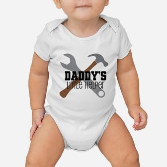 Daddys Little Helper Tool Set Baby Onesie | Crazezy