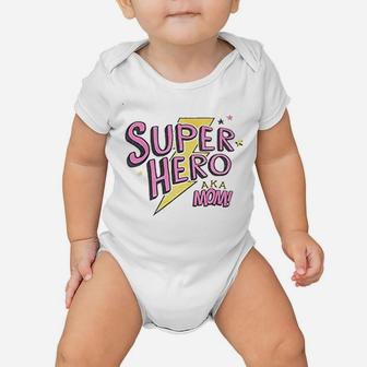 Day Super Hero Mom Baby Onesie | Crazezy DE