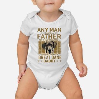 Dogs 365 Great Dane Dog Daddy Dad Gift For Men Baby Onesie | Crazezy AU