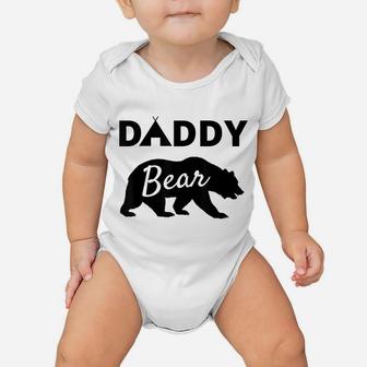 Fathers Day Gift From Wife Son Daughter Baby Kids Daddy Bear Baby Onesie | Crazezy UK