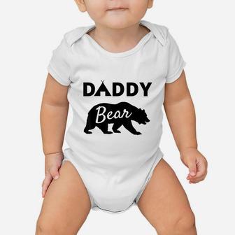 Fathers Day Gift From Wife Son Daughter Baby Kids Daddy Bear Baby Onesie | Crazezy