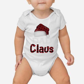 Funny Santa Hat Christmas Costume Family Matching Dad Claus Baby Onesie | Crazezy