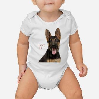 German Shepherd Shirt Shepard Dog Mom Dad Love Pet Puppy Tee Zip Hoodie Baby Onesie | Crazezy