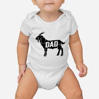 Goat Dad Greatest Baby Onesie | Crazezy