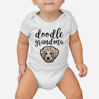 Goldendoodle Grandma - Doodle Grandma Cute Dog Gift Sweatshirt Baby Onesie | Crazezy