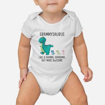 Grammysaurus Like A Normal Grandma But More Awesome Baby Onesie | Crazezy UK