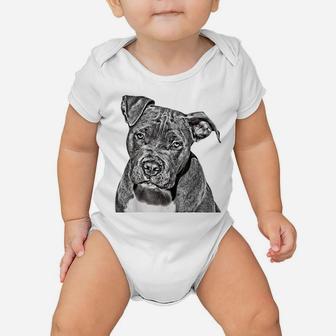 Graphic Novel For Dog Mom And Dog Dad Pit Bull Baby Onesie | Crazezy DE