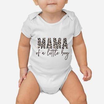 Mama Of A Little Boy Baby Onesie | Crazezy CA