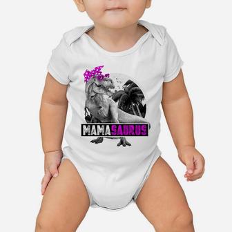 Mamasaurus Shirt Funny T-Rex Mom Gift Dinosaur Baby Onesie | Crazezy UK