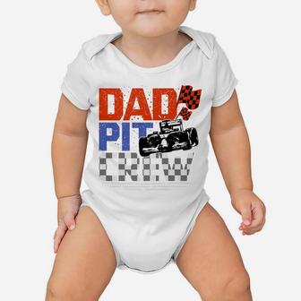 Mens Race Car Themed Birthday Party Gift Dad Pit Crew Costume Baby Onesie | Crazezy DE