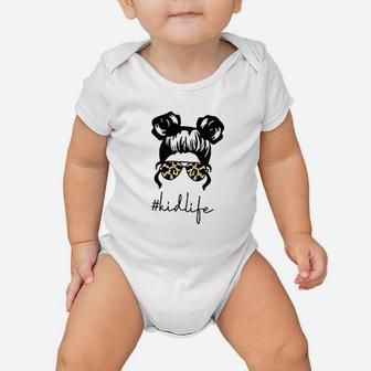 Mom Life Matching With Daughter Baby Onesie | Crazezy