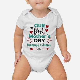 Our First Mothers Day Baby Onesie | Crazezy