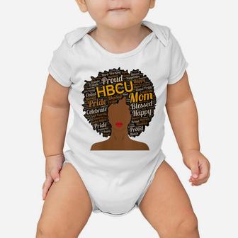 Womens Proud Hbcu Mom Afro Parent Baby Onesie | Crazezy UK