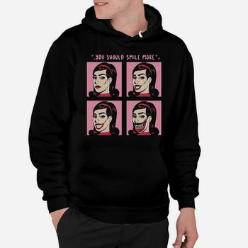 [GRAVER]★BLAH BLAH SMILE SWEATSHIRT Graver of Anaheim Black Unisex Drawing Dot Smiley Face