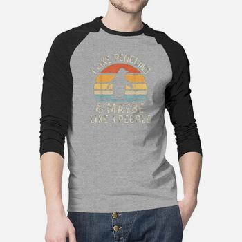 I Like Penguins & Maybe 3 People Funny Animal Lover T-Shirt I Like Penguins & Maybe 3 People Funny Animal Lover T-Shirt
