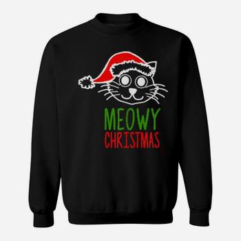 Meowy Chrismtas Meowy Catmas Cats Cat Xmas Women T shirt Monsterry CA