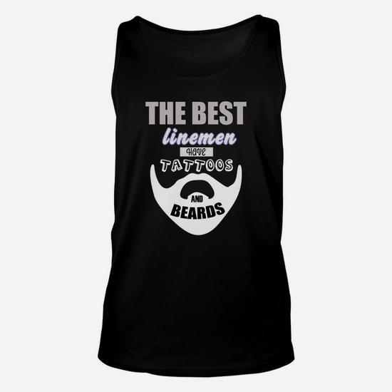 Lineman Electrician Power Gifts T-Shirts Beards Presents