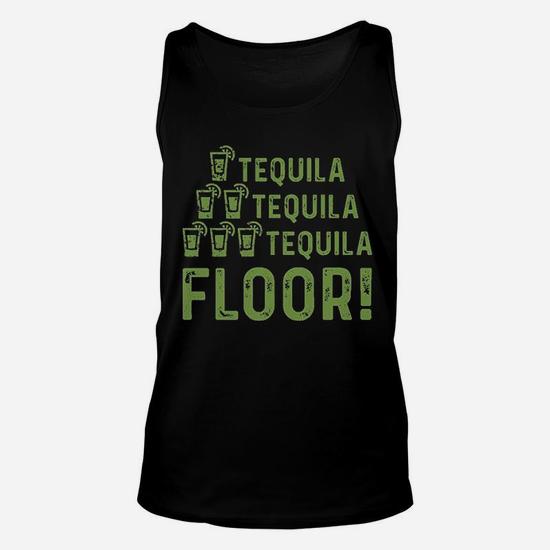 One Tequila Two Tequila Three Tequila Unisex Tank Top - Thegiftio