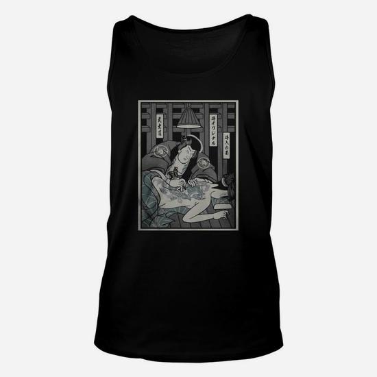Tattoo Samurai Unisex Tank Top