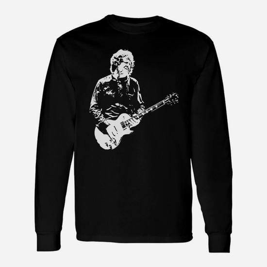 Gary Moore We Want Moore 1 Album Cover T-Shirt Black