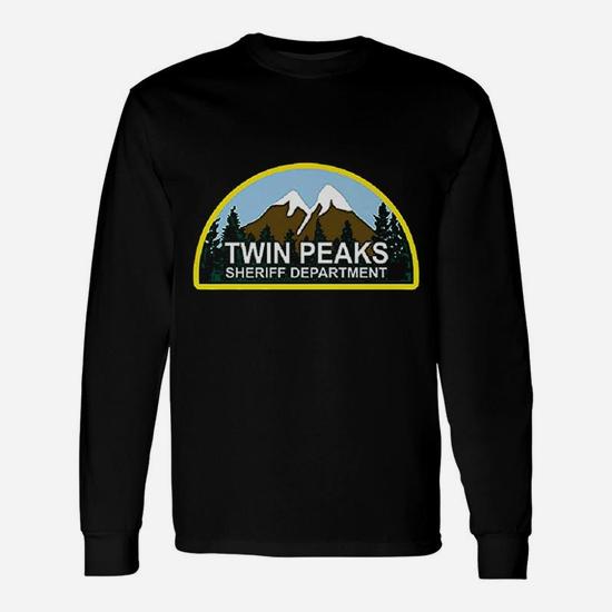 Sweatshirt Officiel Twin Peaks Sheriff Department – Coupe Classique, 100% Coton, Licence Officielle