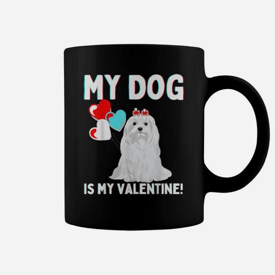 My Bichon Is My Valentine Mug My Bichon Is My Valentine Mug