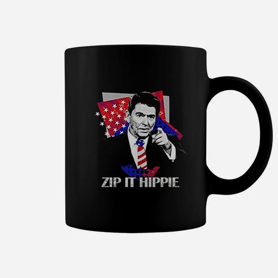 Zip It Hippie Coffee Mug