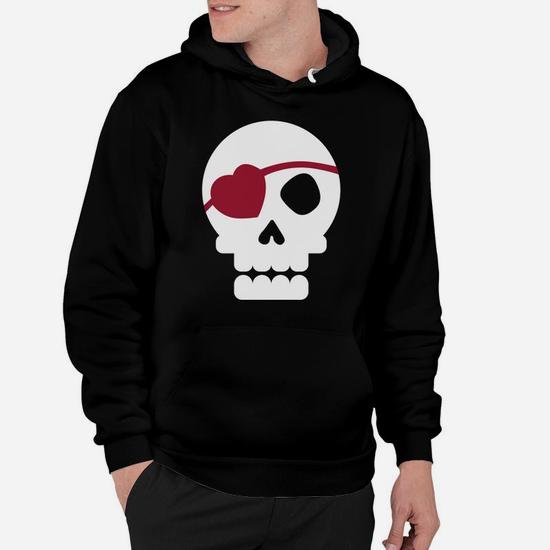 Skull store heart hoodie