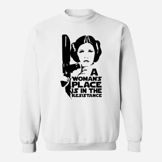 A Wonan's Place Is In The Resistance Sweater A Wonan's Place Is In The Resistance Sweater