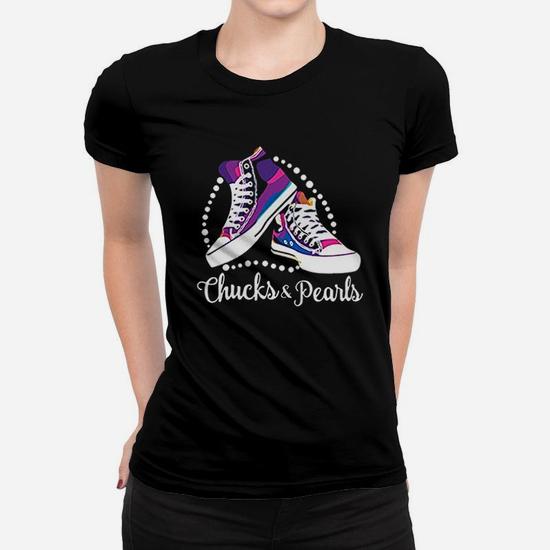 Chucks and Pearls 2021 Women's T-Shirt
