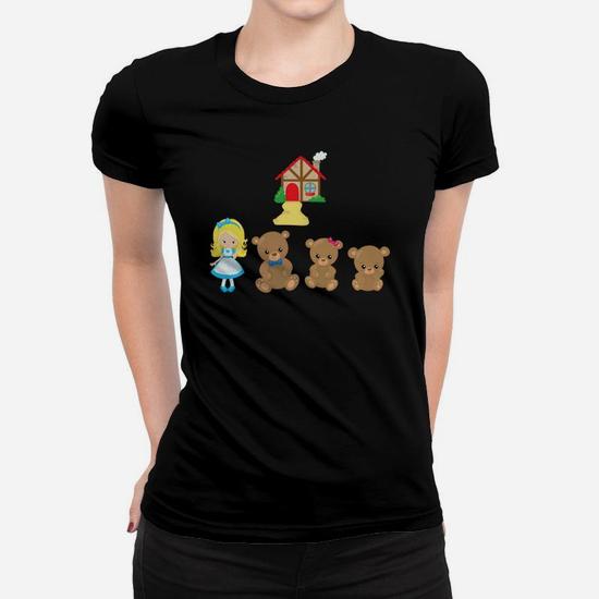 Goldilocks And The Three Bears - Shirt Or Costume For Girls Goldilocks And The Three Bears - Shirt Or Costume For Girls
