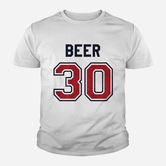 Beer 30 Athlete Uniform Jersey Funny Baseball T-Shirt Beer 30 Athlete Uniform Jersey Funny Baseball T-Shirt