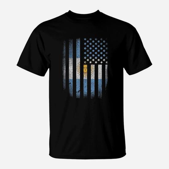 Argentinian American Flag Argentina Usa Argentine Gift