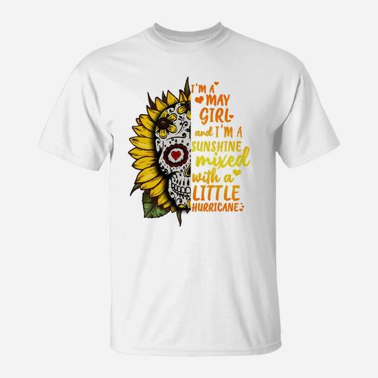 May Girls 2001 Shirt Are Sunshine Mixed With Hurricane Gift May Girls 2001 Shirt Are Sunshine Mixed With Hurricane Gift