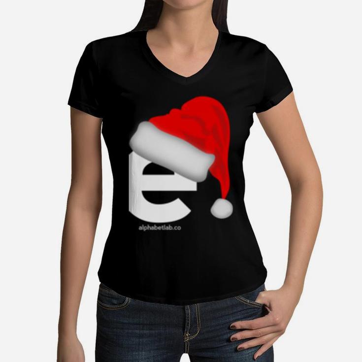 Christmas Shirts For Men Women Kids | Believe Xmas Gift Idea Women V-Neck T-Shirt