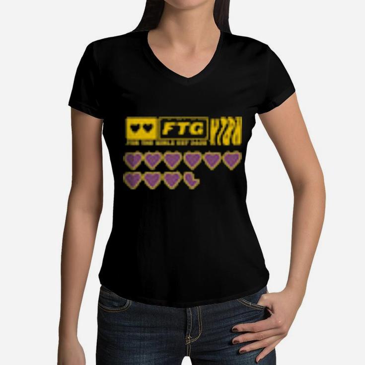 For The Girls Women V-Neck T-Shirt