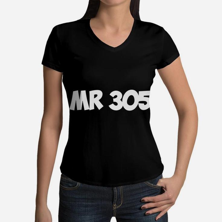 Mr Worldwide Pitbull 305 Shirt Mens Womens Kids Women V-Neck T-Shirt
