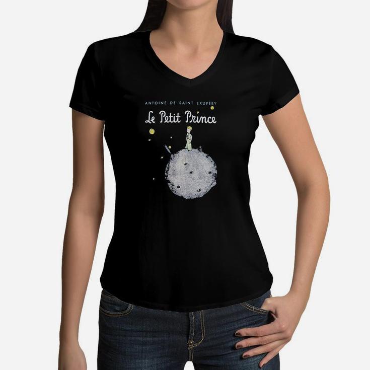 Out Of Print Kids The Little Prince Women V-Neck T-Shirt