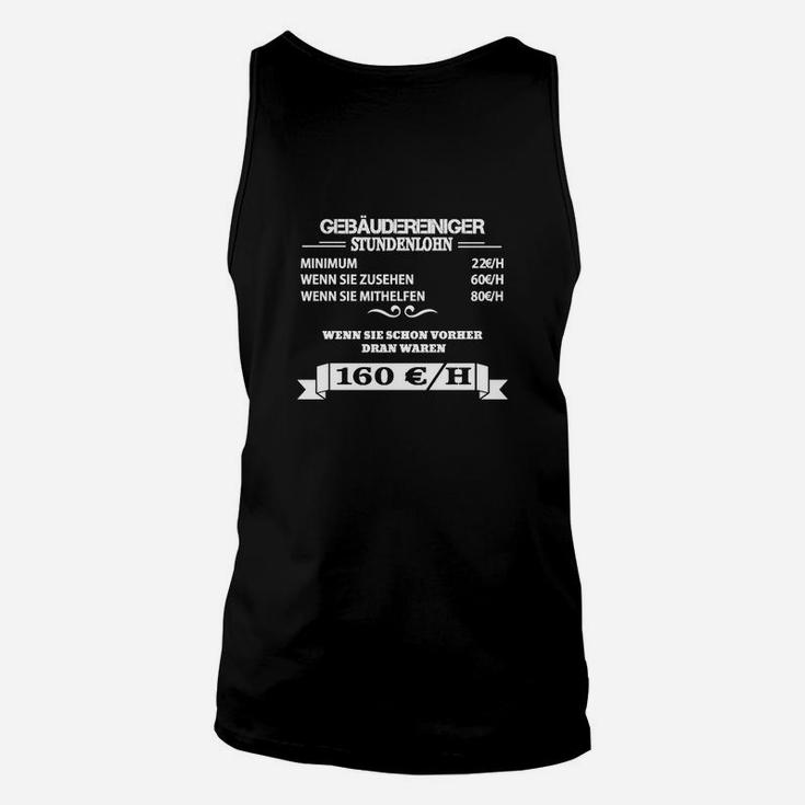 Gebäudeiniger Stundenlohn- TankTop