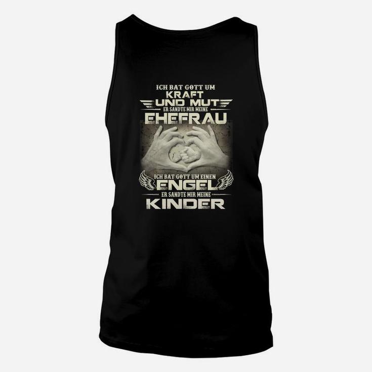 Kraft- & Mut-Unisex TankTop für Mütter mit inspirierendem Spruch