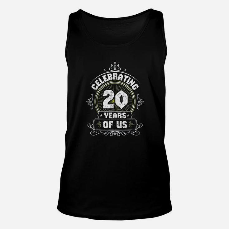 20 Years Anniversary Gift  20 Year Of Marriage Unisex Tank Top