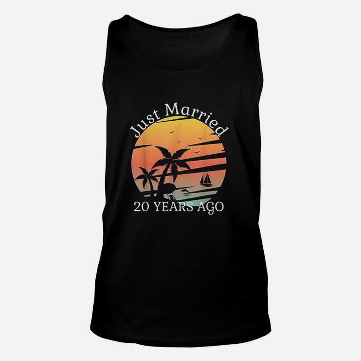 20Th Wedding Anniversary Cruise Just Married 20 Years Gift Unisex Tank Top