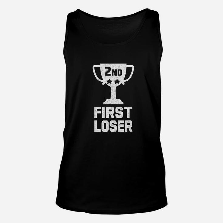 2Nd Place First Loser  Funny Second Place Trophy Unisex Tank Top