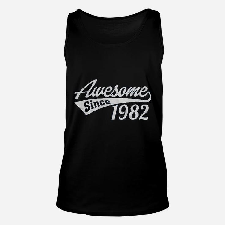 39Th Birthday Awesome Since 1982 Unisex Tank Top
