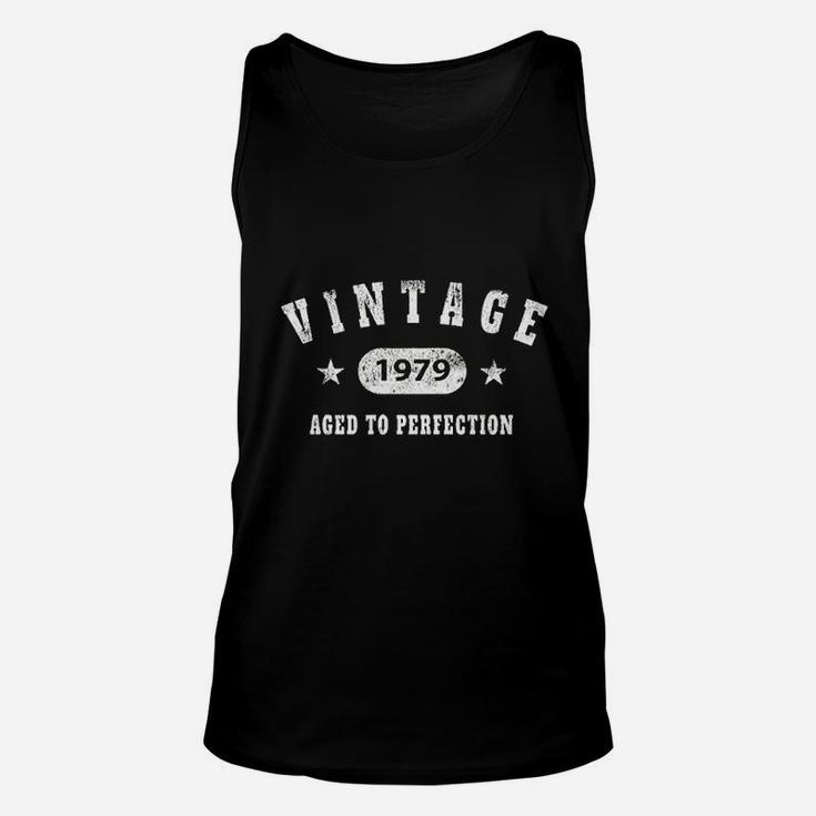 42Nd Birthday Gift Vintage 1979 Aged To Perfection Unisex Tank Top