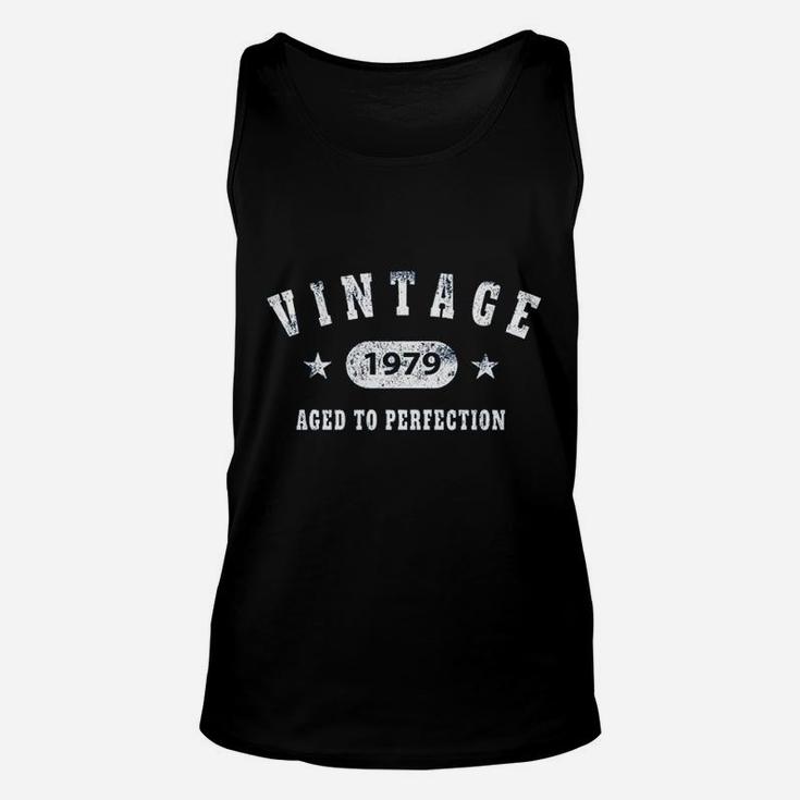42Nd Birthday Vintage 1979 Aged To Perfection Unisex Tank Top