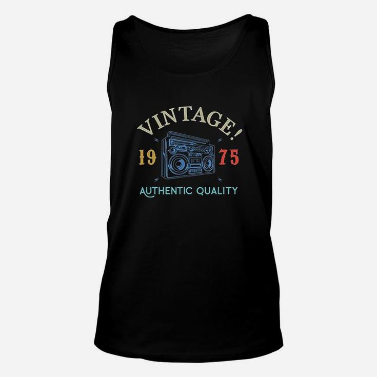 46 Years Old 1975 Vintage 46Th Birthday Anniversary Gift Unisex Tank Top