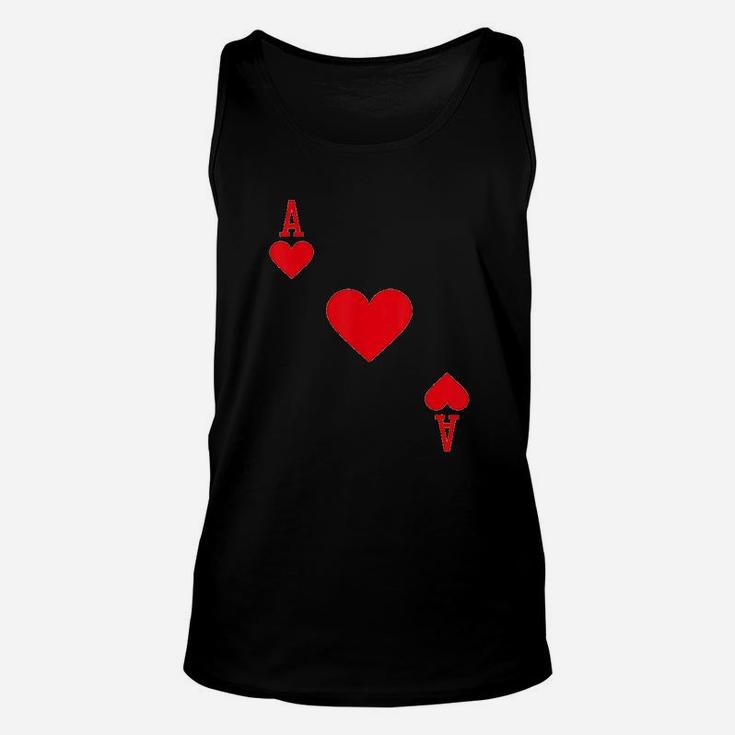 Ace Of Hearts Unisex Tank Top