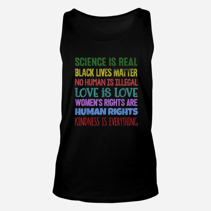 Activist Equality Social Justice Quote Slogan Gift Unisex Tank Top