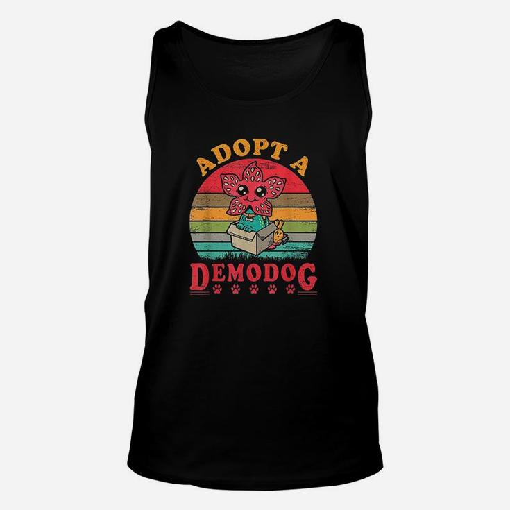 Adopt A Demodog Funny Dog Lovers Unisex Tank Top